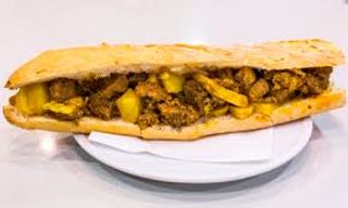 Bocadillo Caliente De Pinchos