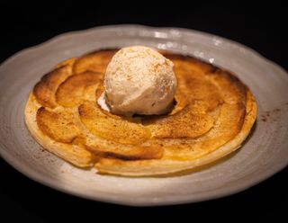 Tarta fina de manzana