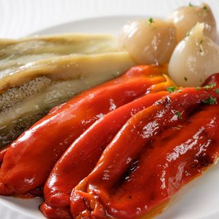 Escalivada De Pimientos Berenjena Tomate Y Cebolla
