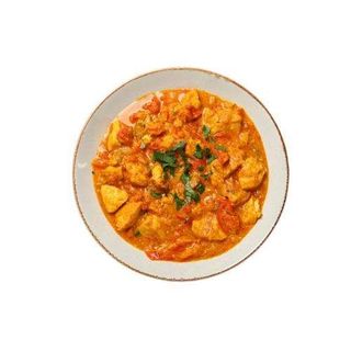 Pollo Tikka Y Patatas Fritas