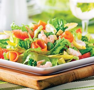 Salade avocat / crevette