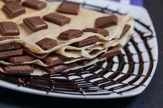 Palačinka sa Milka čokoladom