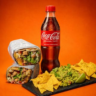 Burrito and Guacamole Combo