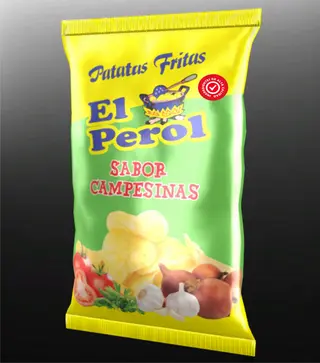 Patatas Fritas campesinas El perol (170 G.)