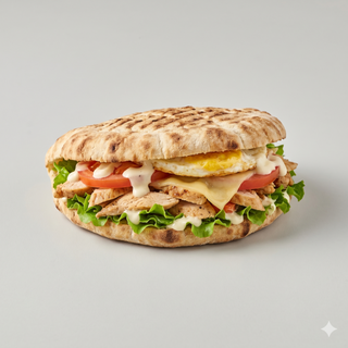 Sándwich Chawarma