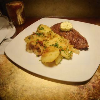 Entrecôte Grande Mère + Purée De Pomme