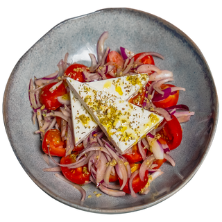 SALATA DE ROSII CU CEAPA SI FETA 250 g