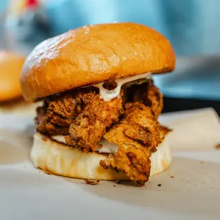 Chicken Burger Menu