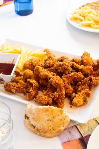 Tiras de pollo (fingers)