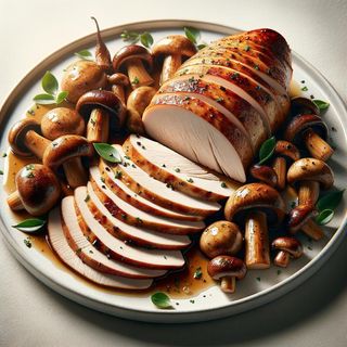 Indyk z grzybami Mun 250g