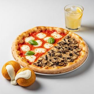 Menù pizza media + 2 Supplì + Bibita