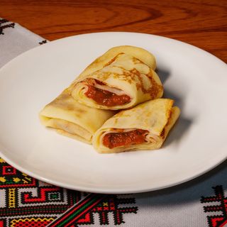 Pancakes with Apples