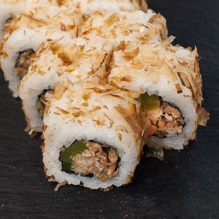  შემწვარი ორაგული ბონიტო