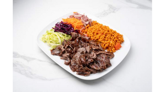 Talerz kebab z mięsem wołowym L - 200g
