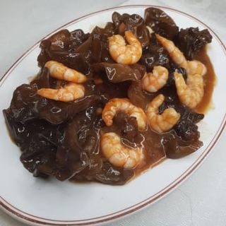 Gambas Con Setas Especiales