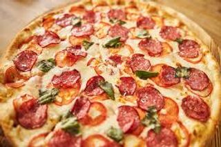 Pizza Salami Mediana