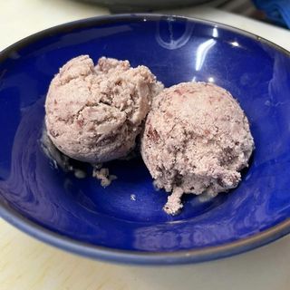Helado de azuki
