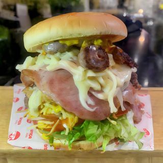 Hamburguesa Con Todo