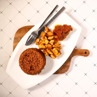 Jollof Combo Beef