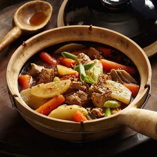 Pork in Hot pot