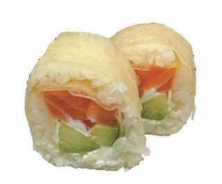 103.Sushi Frito De Salmón Roll (4 Pzs.)