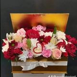 Box flower coloriè