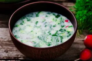 Окрошка з курятиною 310 гр 