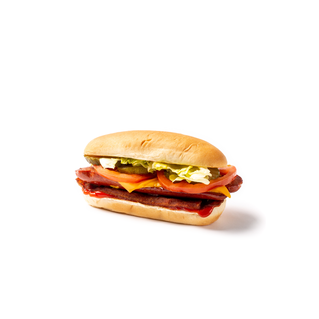 Perrito con queso y beicon