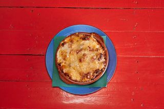 Rigatoni Boloñesa Al Forno