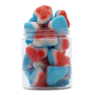 Corazones Rojos Azules