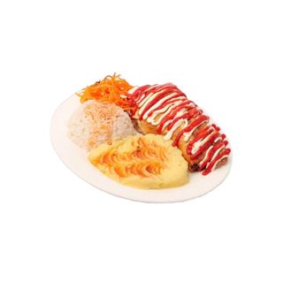 Бризоль со сложным гарниром