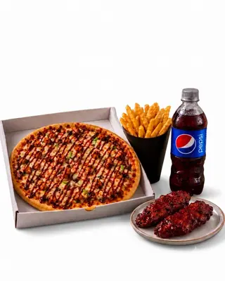 BBQ Pizza Matchday Box