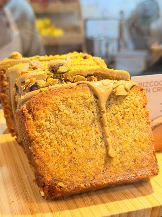 Bizcocho de pistacho