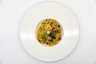 Spaghette Aglio, olio e pepperoncinno