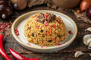Кримський плов з яловичиною