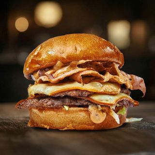 Chipotle double burger