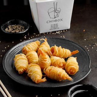 Creveți în chipsuri de cartof