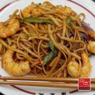 199. Tallarines Fritos Con Marisco