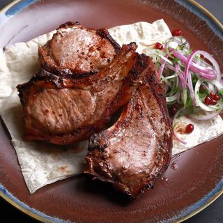 Խոզի չալաղաջ խորոված