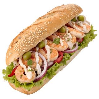 Sandwich fruits de mer