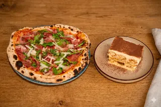 Pizza Parma + Tiramisu COMBO
