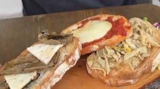 Tagliere di bruschette 4 pezzi