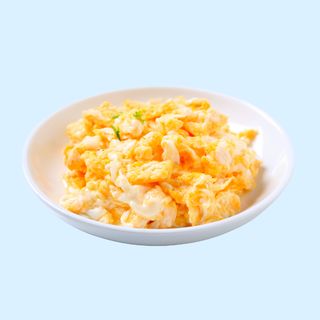 Petit-Déjeuner  Œufs Brouillés Dinde