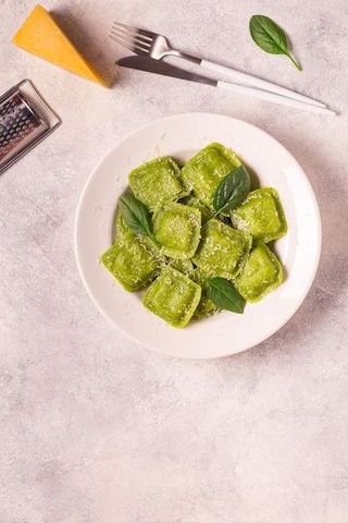 Ravioli ricotta e spinaci