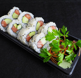 Uramaki California salmón (8 uds.)