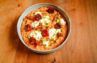 Risotto San Marzano cu burratina