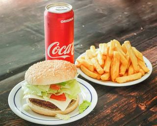 Menu Hambúrguer no Pão