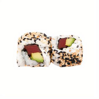 Uramaki Atún, Aguacate, Sésamo