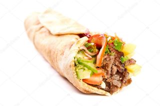 22 Piadina kebab