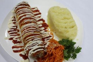 Бризоль с гарниром